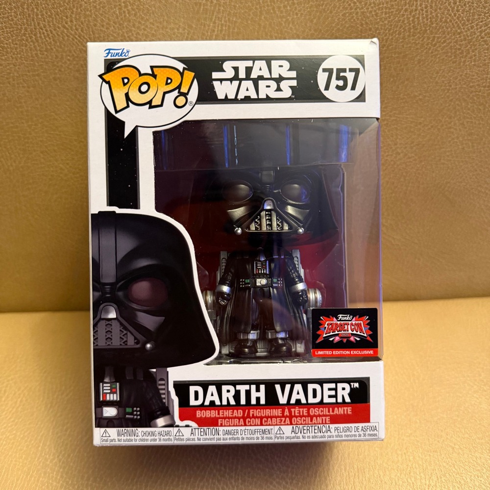 Darth Vader #757 Funko Pop Star Wars Target Con Limited Edition Exclusive